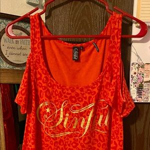 Sinful Leopard Print Top